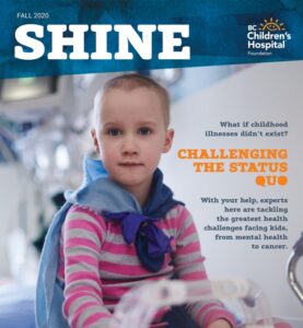 Fall Shine magazine cover photo