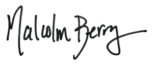 Malcolm Berry Signature