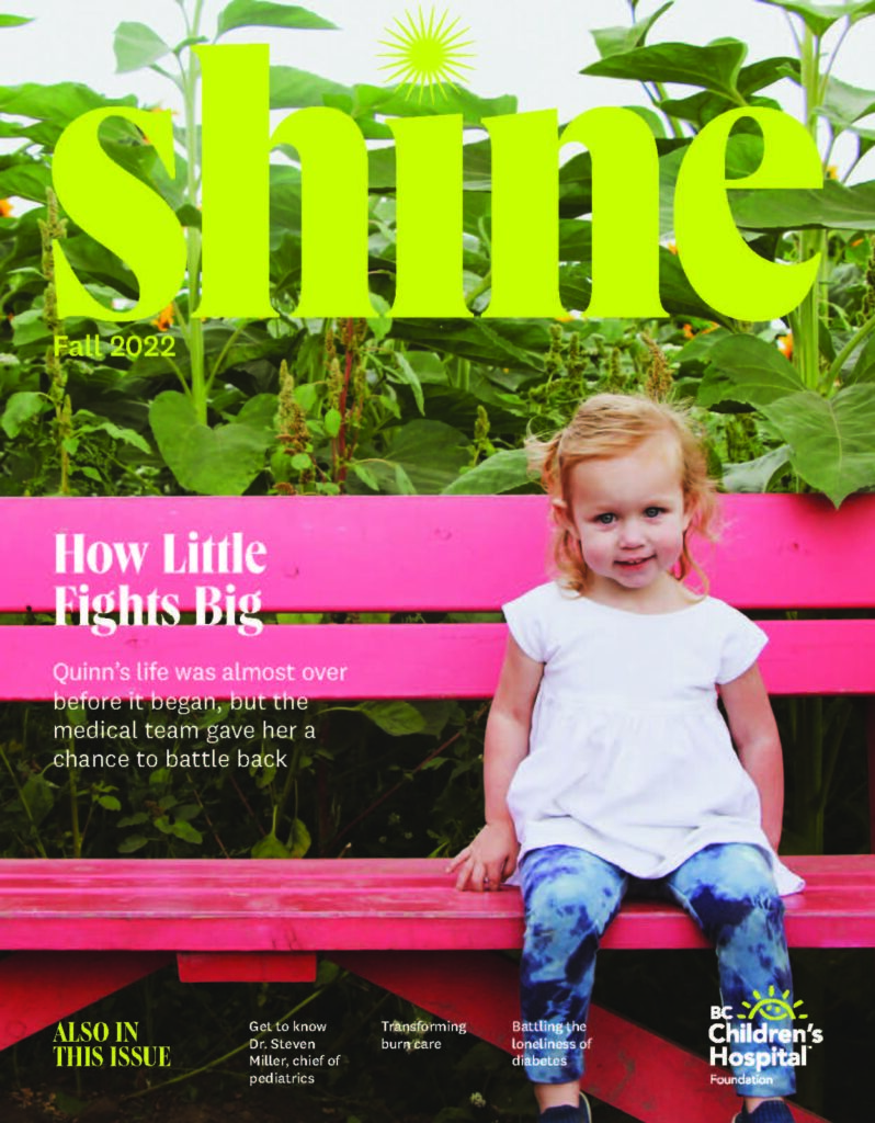 Shine magazine fall 2022 front cover